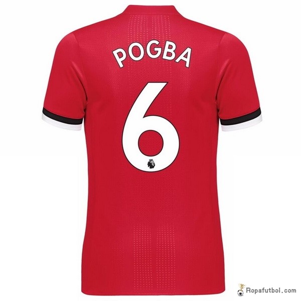 Camiseta Manchester United Replica Primera Ropa Pogba 2017/18